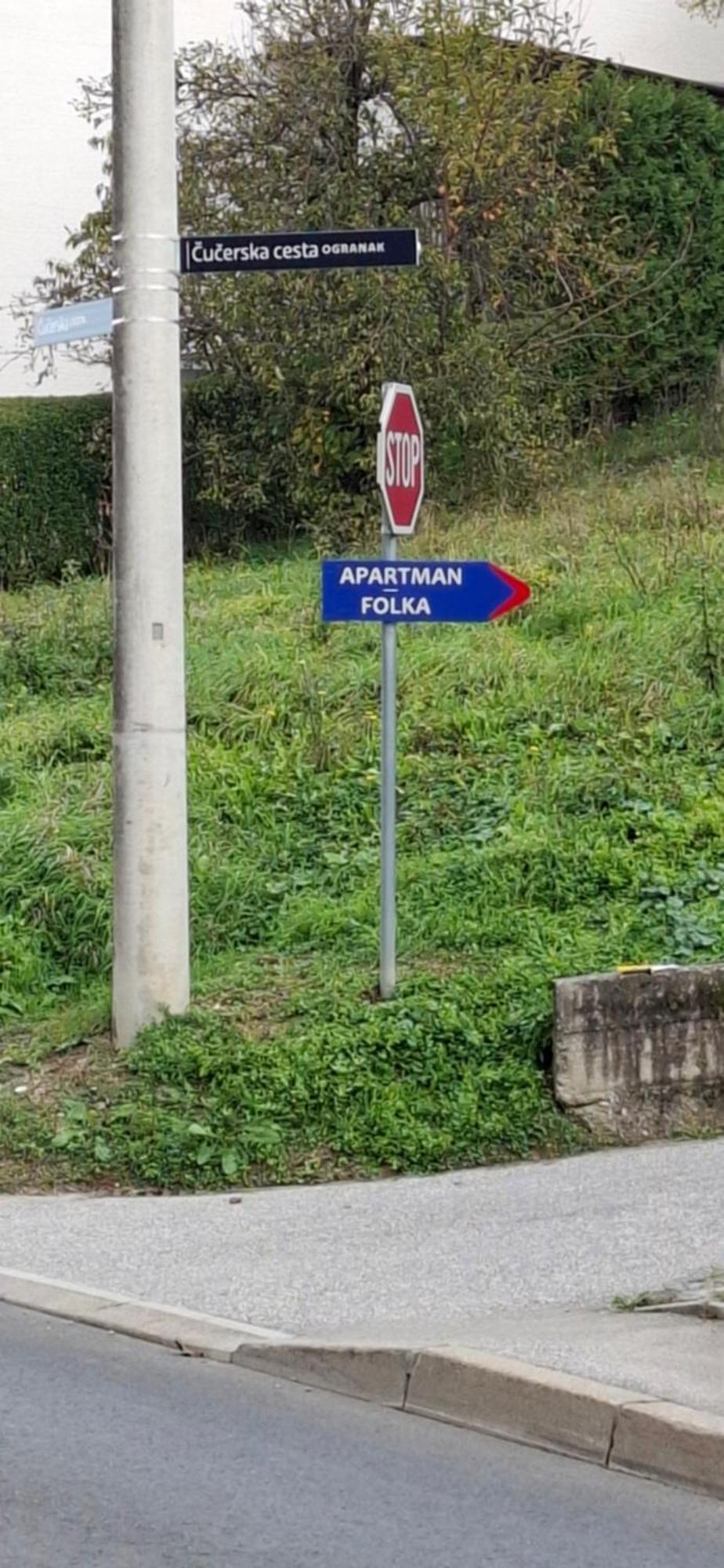 Apartman Folka Free Parking ซาเกร็บ ภายนอก รูปภาพ